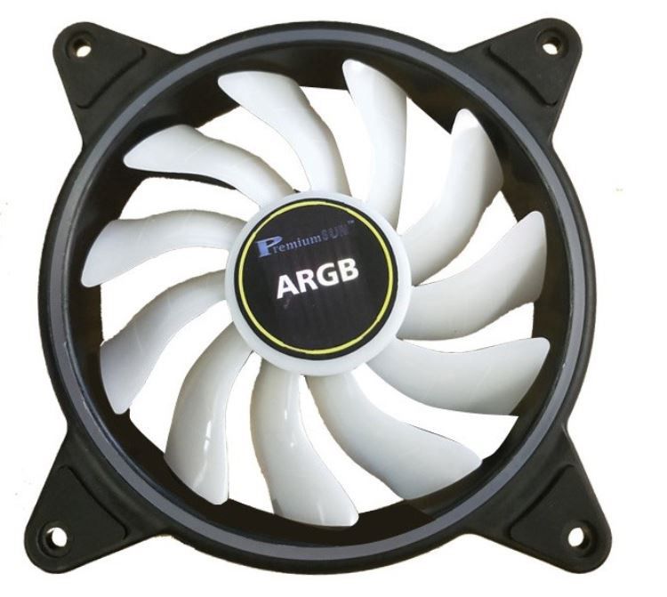Premium Sun ARGB Fan - 12cm - Image 2