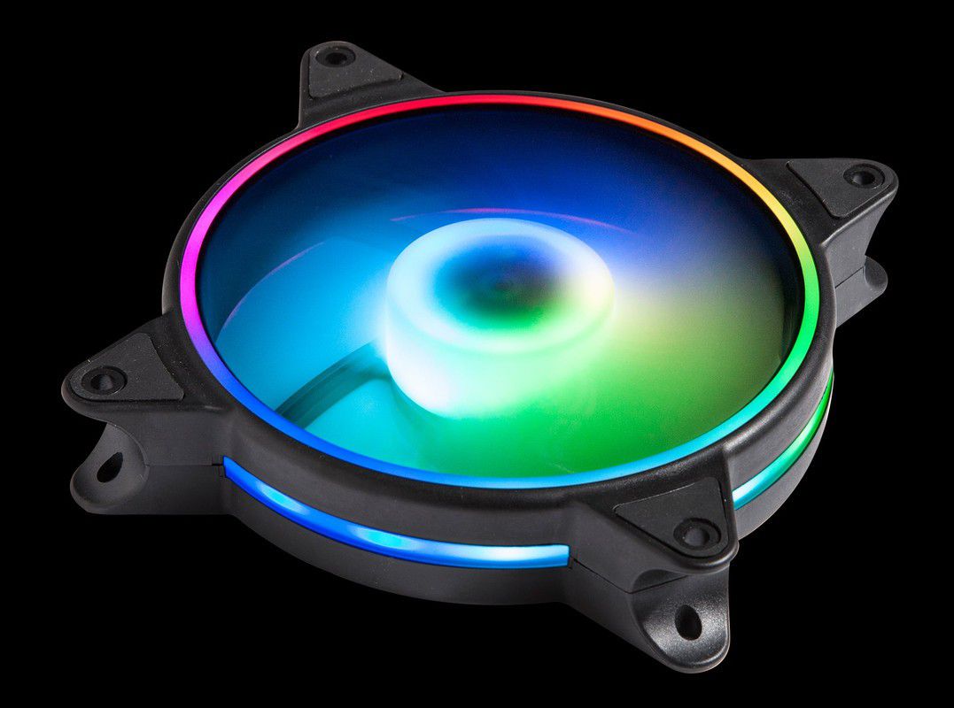Premium Sun ARGB Fan - 12cm - Image 3