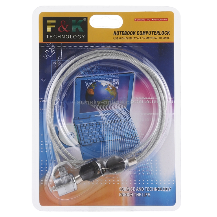 Notebook Cable Lock - Key Lock